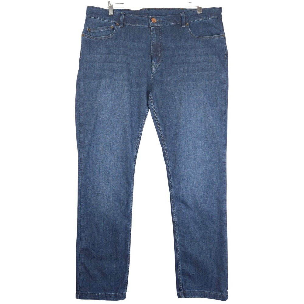 Mugsy Fultons Mens Blue Stretch Denim Jeans 40x32 FLX3NFU‎ (Fits 40x31)
